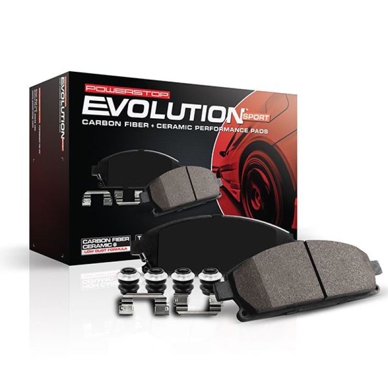 Power Stop 20-21 Mazda CX-30 Front Z23 Evo Sport Brake Pads w/Hardware Power Stop 20-21 Mazda CX-30 Front Z23 Evo Sport Brake Pads w/Hardware