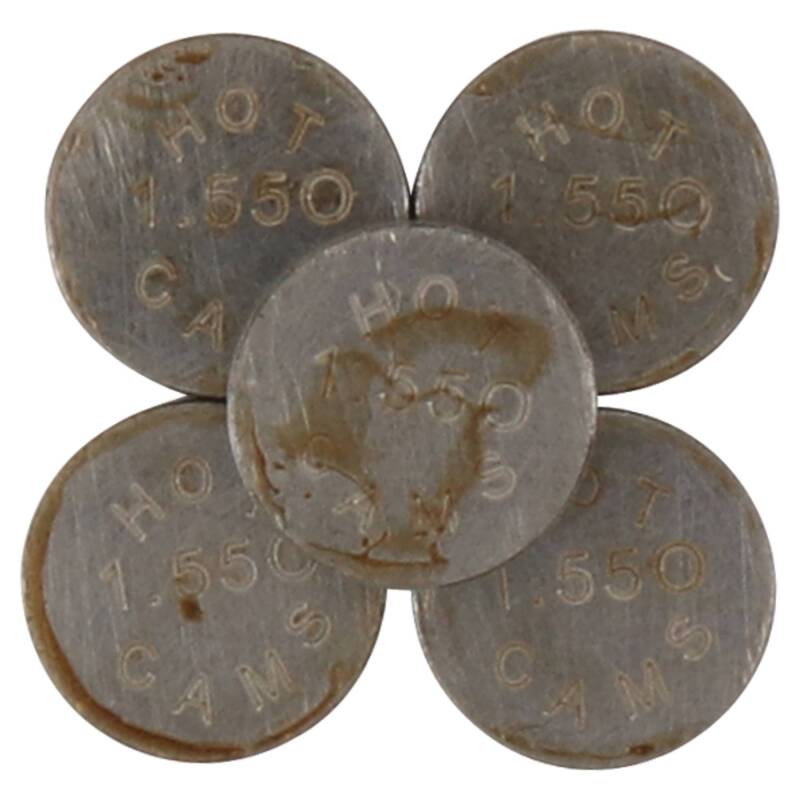 Hot Cams 07-16 CRF 150 R/2016 CRF 150 RB Big Wheel 1.550mm Shim Kit - 5 Pack Hot Cams 07-16 CRF 150 R/2016 CRF 150 RB Big Wheel 1.550mm Shim Kit - 5 Pack