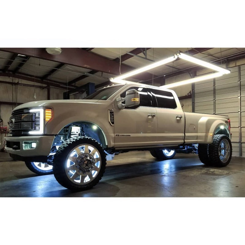 Oracle LED Illuminated Wheel Rings - Double LED - White SEE WARRANTY Oracle LED Illuminated Wheel Rings - Double LED - White SEE WARRANTY