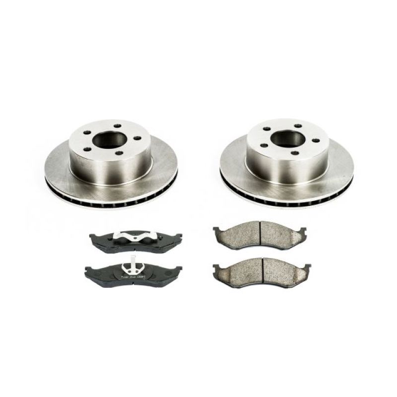 Power Stop 90-99 Jeep Cherokee Front Autospecialty Brake Kit Power Stop 90-99 Jeep Cherokee Front Autospecialty Brake Kit