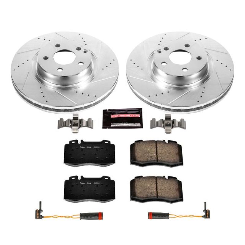 Power Stop 07-09 Mercedes-Benz E550 Front Z23 Evolution Sport Brake Kit Power Stop 07-09 Mercedes-Benz E550 Front Z23 Evolution Sport Brake Kit
