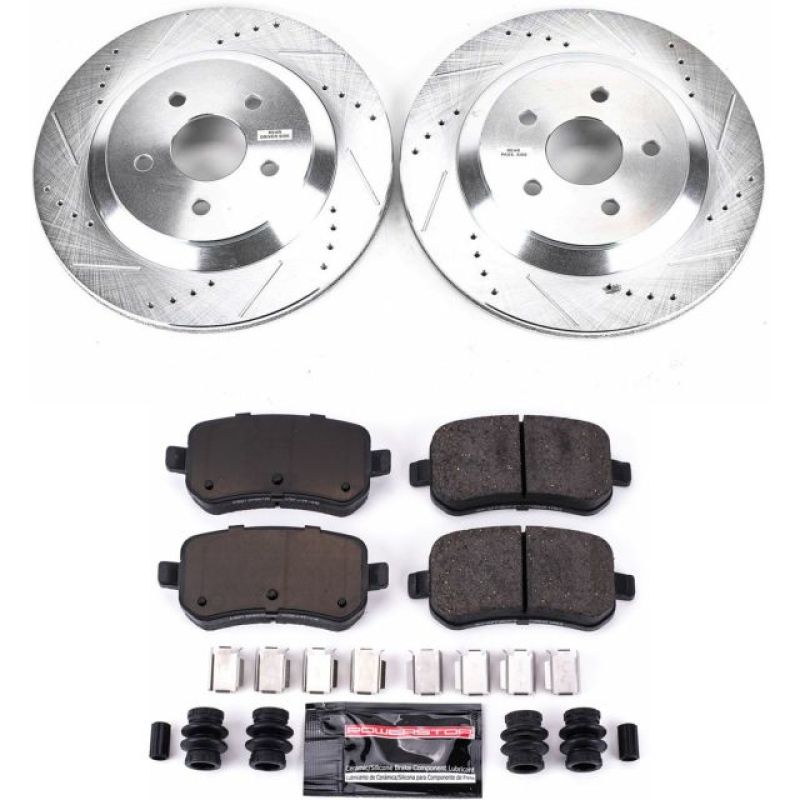 Power Stop 04-07 Ford Freestar Rear Z23 Evolution Sport Brake Kit Power Stop 04-07 Ford Freestar Rear Z23 Evolution Sport Brake Kit