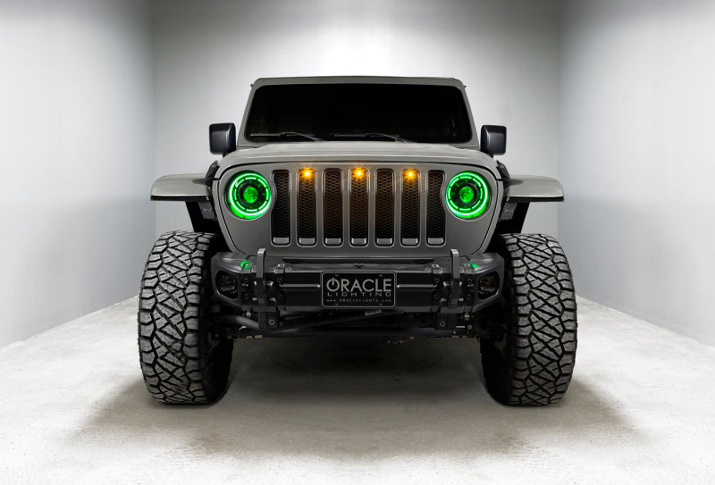 Oracle Oculus Bi-LED Projector Headlights for Jeep JL/Gladiator JT - w/ BC1 Controller Oracle Oculus Bi-LED Projector Headlights for Jeep JL/Gladiator JT - w/ BC1 Controller