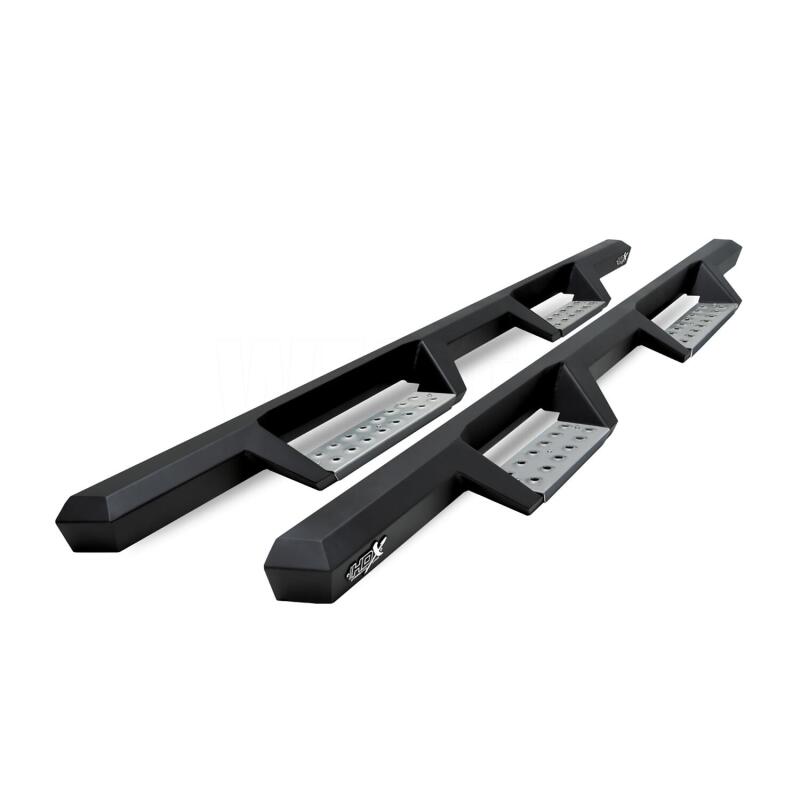 Westin 21-22 Ford Bronco 4DR HDX Stainless Drop Nerf Step Bars - Textured Black Westin 21-22 Ford Bronco 4DR HDX Stainless Drop Nerf Step Bars - Textured Black