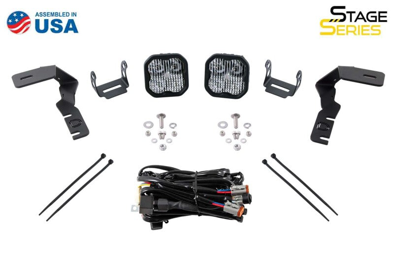 Diode Dynamics 19-21 Ford Ranger Pro SS3 LED Ditch Light Kit - Yellow Combo Diode Dynamics 19-21 Ford Ranger Pro SS3 LED Ditch Light Kit - Yellow Combo