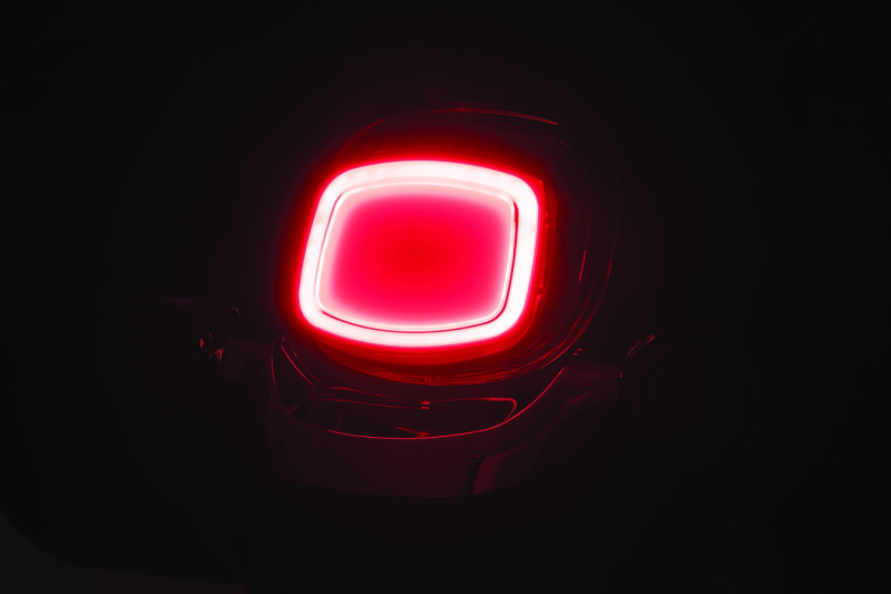 Kuryakyn Tracer LED Taillight Red Lens Without License Light Kuryakyn Tracer LED Taillight Red Lens Without License Light