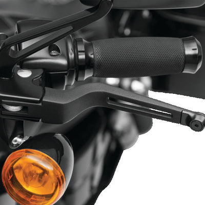 Kuryakyn Dillinger Levers 96-Up Cable Stain Black