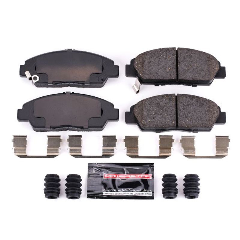 Power Stop 92-96 Honda Prelude Front Z23 Evolution Sport Brake Pads w/Hardware Power Stop 92-96 Honda Prelude Front Z23 Evolution Sport Brake Pads w/Hardware