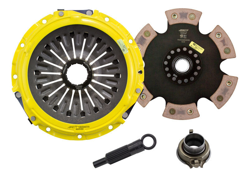 ACT 2003 Mitsubishi Lancer XT-M/Race Rigid 6 Pad Clutch Kit ACT 2003 Mitsubishi Lancer XT-M/Race Rigid 6 Pad Clutch Kit