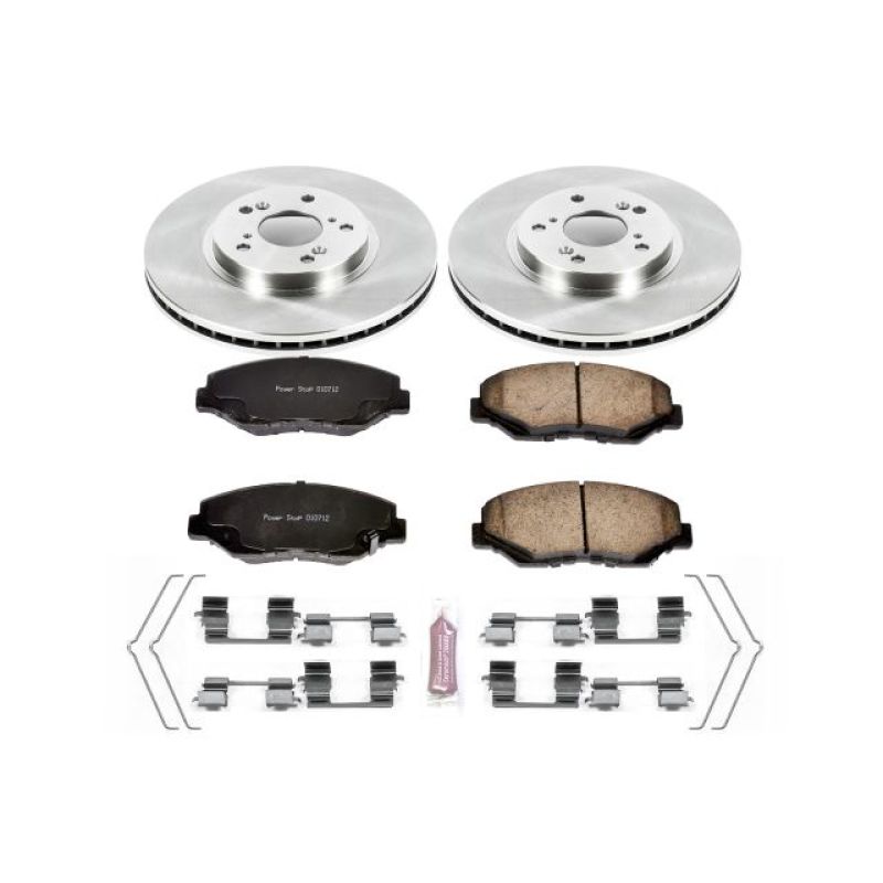 Power Stop 03-08 Honda Pilot Front Autospecialty Brake Kit Power Stop 03-08 Honda Pilot Front Autospecialty Brake Kit