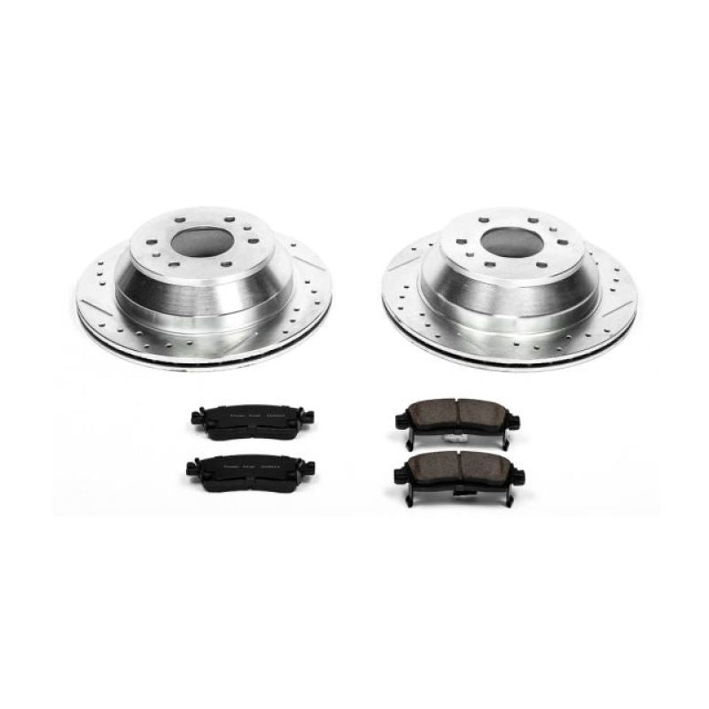 Power Stop 04-07 Buick Rainier Rear Z23 Evolution Sport Brake Kit Power Stop 04-07 Buick Rainier Rear Z23 Evolution Sport Brake Kit