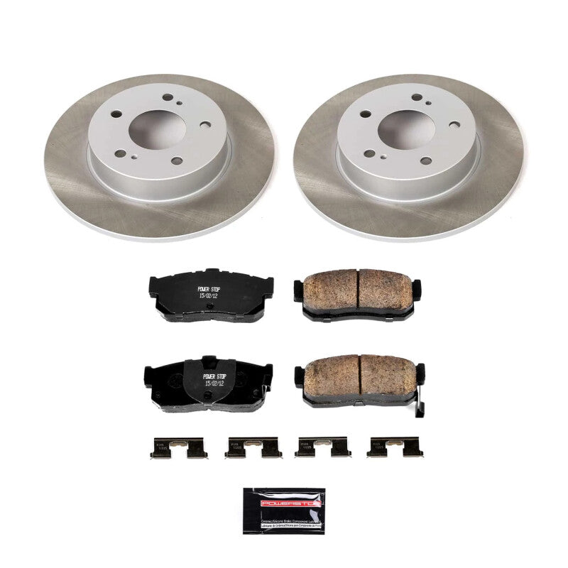 Power Stop 95-01 Nissan Maxima Rear Semi-Coated Rotor Kit Power Stop 95-01 Nissan Maxima Rear Semi-Coated Rotor Kit