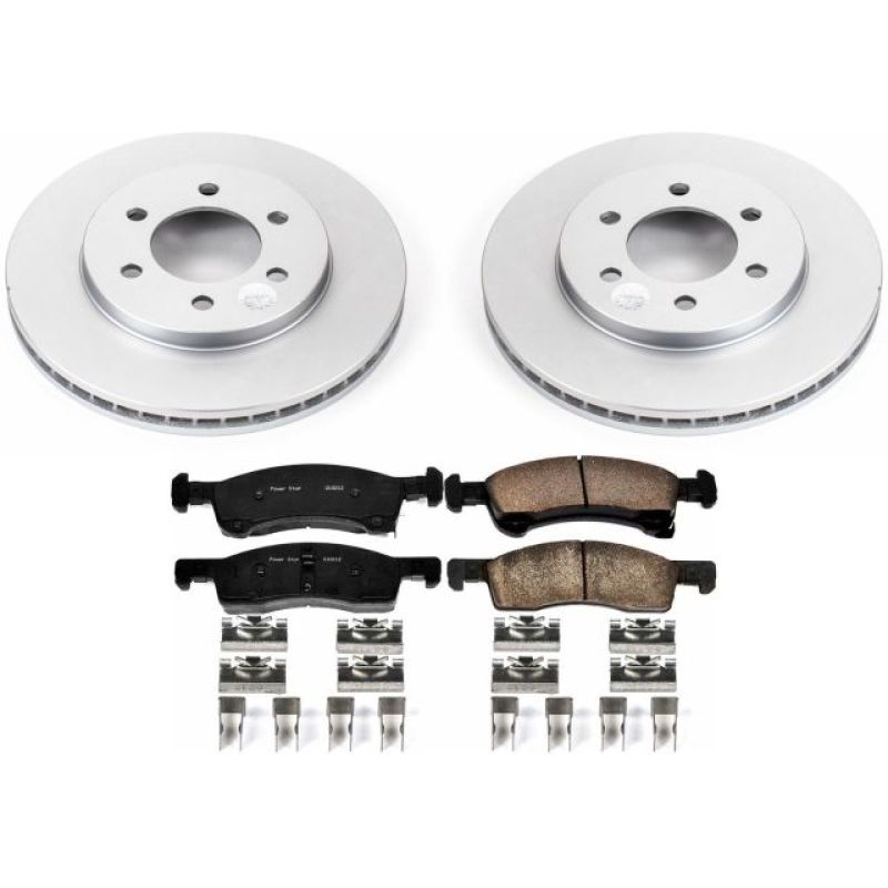 Power Stop 02-06 Ford Expedition Front Z17 Evolution Geomet Coated Brake Kit Power Stop 02-06 Ford Expedition Front Z17 Evolution Geomet Coated Brake Kit