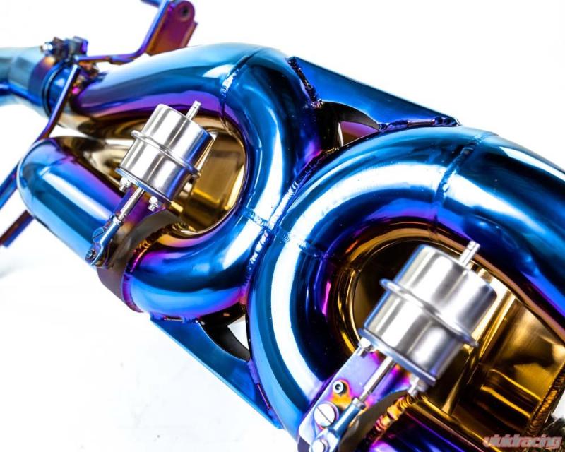 VR Performance Audi R8 2020+ Blue Titanium Exhaust System VR Performance Audi R8 2020+ Blue Titanium Exhaust System