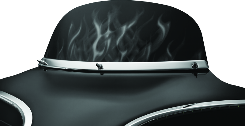 Kuryakyn Smooth Windshield Trim 96-13 Touring Chrome Kuryakyn Smooth Windshield Trim 96-13 Touring Chrome