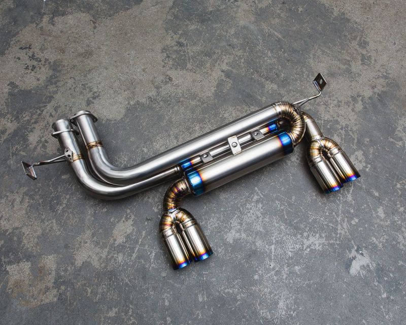 VR Performance 01-05 BMW M3 E46 Titanium Exhaust System- Quad Titanium Tips VR Performance 01-05 BMW M3 E46 Titanium Exhaust System- Quad Titanium Tips