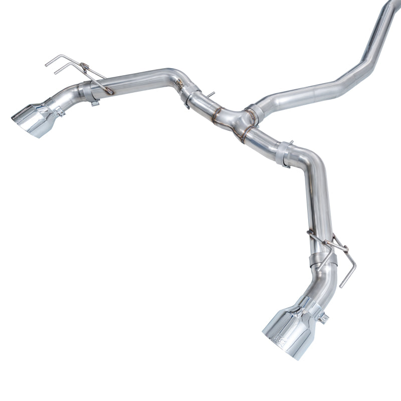AWE Tuning 22+ Honda Civic Si/Acura Integra Track Edition Catback Exhaust - Dual Chrome Silver Tips AWE Tuning 22+ Honda Civic Si/Acura Integra Track Edition Catback Exhaust - Dual Chrome Silver Tips