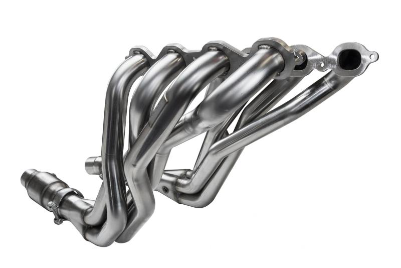Kooks 2016+ Chevrolet Camaro SS 1 7/8in x 3in SS Longtube Headers w/ Green Catted Connection Pipes Kooks 2016+ Chevrolet Camaro SS 1 7/8in x 3in SS Longtube Headers w/ Green Catted Connection Pipes