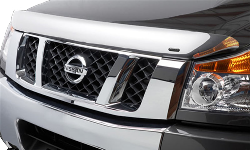 Stampede 2016-2019 Nissan Titan XD Vigilante Premium Hood Protector - Chrome Stampede 2016-2019 Nissan Titan XD Vigilante Premium Hood Protector - Chrome