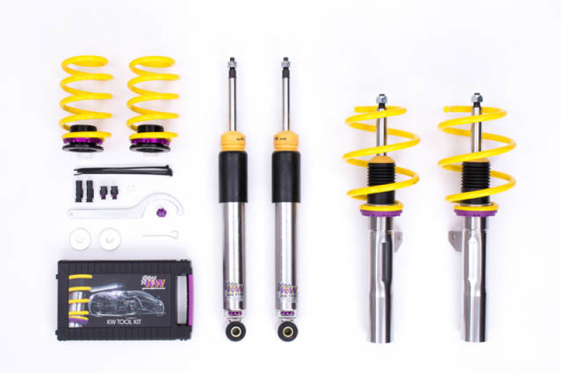 KW Coilover Kit V3 Mini Cooper (F56) Hardtop w/ Dynamic Damper Control incl. EDC cancellation kit KW Coilover Kit V3 Mini Cooper (F56) Hardtop w/ Dynamic Damper Control incl. EDC cancellation kit