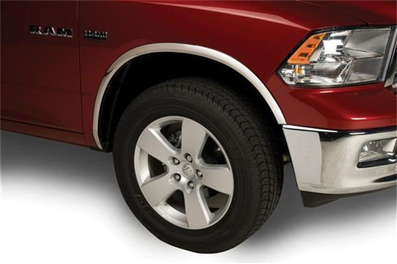 Putco 09-18 Ram 1500 - Hemi and Non-Hemi (Fits Rams w/ chromed Front bumpers) SS Fender Trim Putco 09-18 Ram 1500 - Hemi and Non-Hemi (Fits Rams w/ chromed Front bumpers) SS Fender Trim