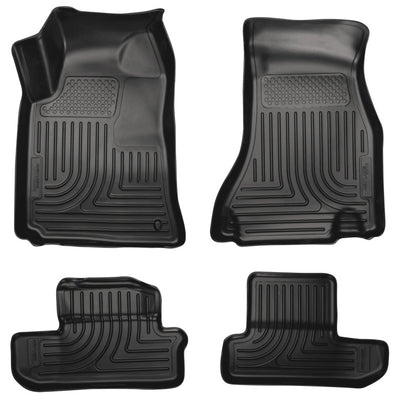 Husky Liners 08-12 Dodge Challenger WeatherBeater Combo Black Floor Liners