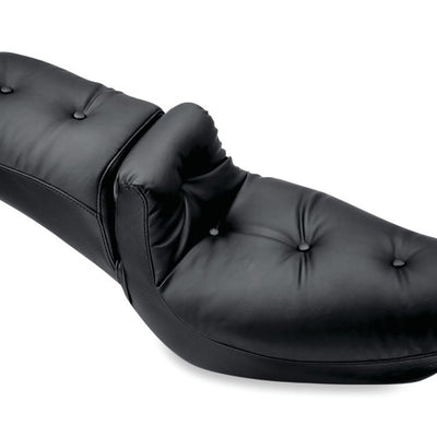 Mustang 91-05 Harley Dyna Duke 1PC Seat - Black