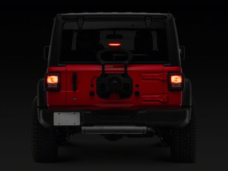 Raxiom 18-23 Jeep Wrangler JL Axial Series LED Third Brake Light- Smoked Raxiom 18-23 Jeep Wrangler JL Axial Series LED Third Brake Light- Smoked