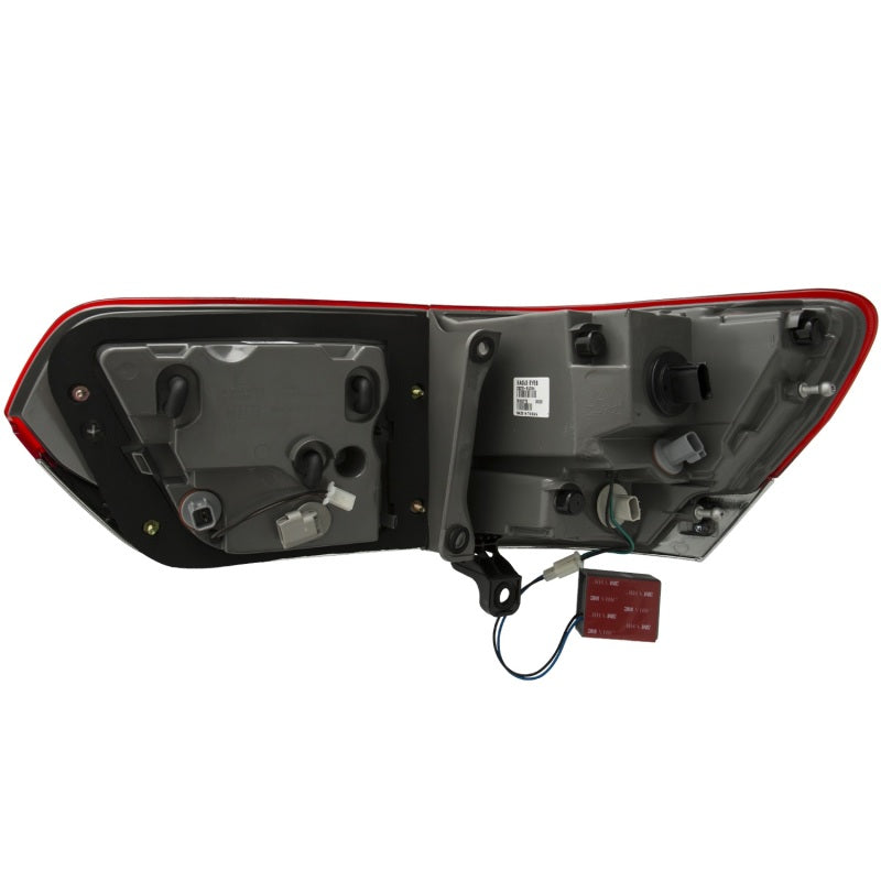 ANZO 2014-2016 Jeep Grand Cherokee LED Taillights Red/Clear ANZO 2014-2016 Jeep Grand Cherokee LED Taillights Red/Clear
