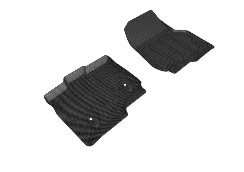 3D MAXpider 15-22 Ford F150 Supercrew Hybrid Insert Kagu 1st Row Floormat for L1FR08304609 - Black 3D MAXpider 15-22 Ford F150 Supercrew Hybrid Insert Kagu 1st Row Floormat for L1FR08304609 - Black