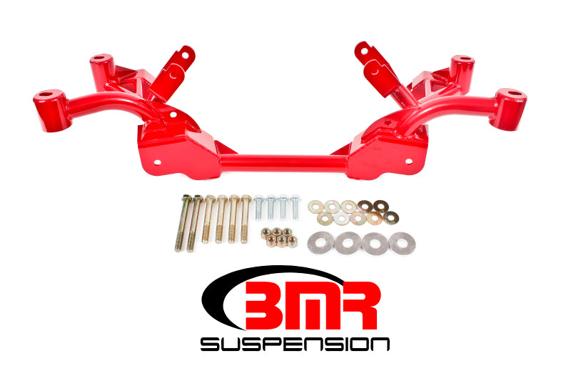 BMR 82-82 3rd Gen F-Body K-Member w/ LS1 Motor Mounts and STD. Rack Mounts - Red BMR 82-82 3rd Gen F-Body K-Member w/ LS1 Motor Mounts and STD. Rack Mounts - Red
