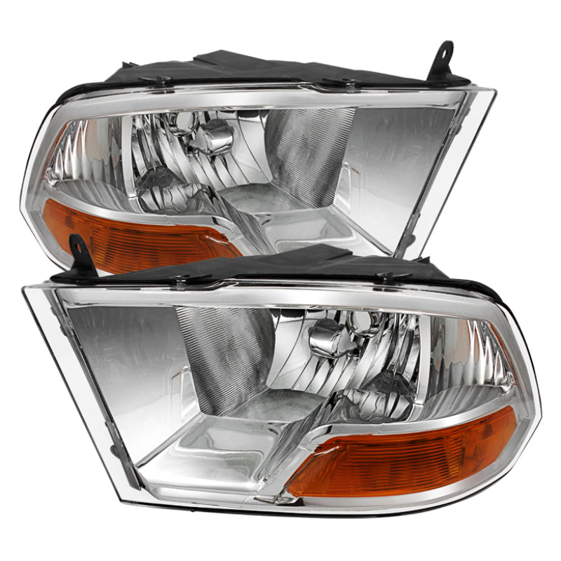 Xtune Dodge Ram 1500 09-12 ( Non Quad Headlights ) Crystal Headlights Chrome HD-JH-DR09-AM-C Xtune Dodge Ram 1500 09-12 ( Non Quad Headlights ) Crystal Headlights Chrome HD-JH-DR09-AM-C