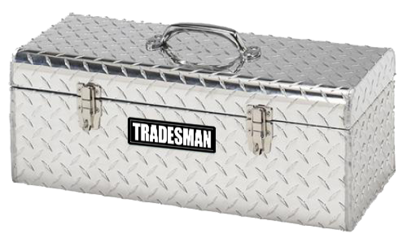 Tradesman Aluminum Handheld Tool Box (24in.) - Brite Tradesman Aluminum Handheld Tool Box (24in.) - Brite