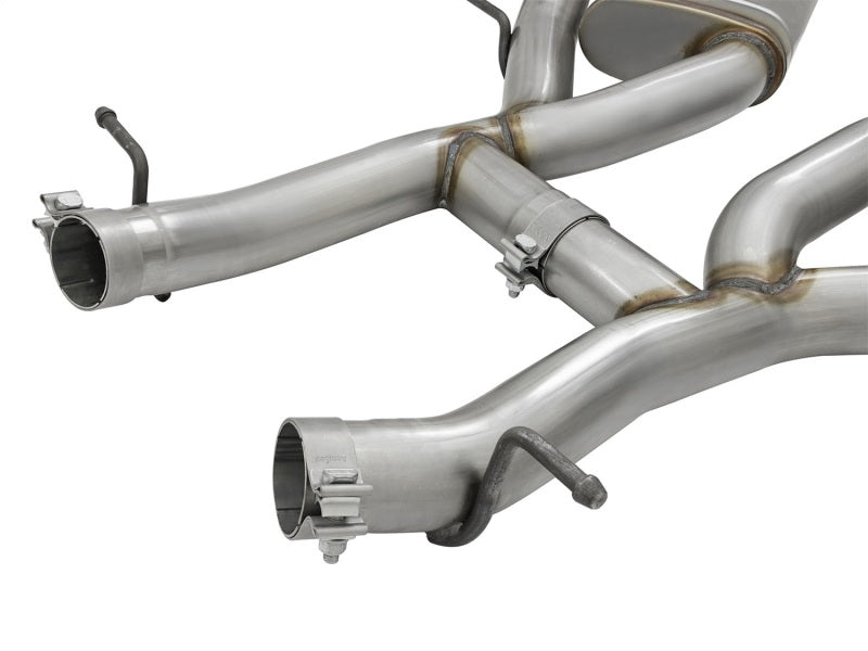 aFe MACHForce XP 3in 304 SS Axle-Back Exhaust Dual Exhaust (NPP) w/ Black Tips 16-17 Camaro SS V8 aFe MACHForce XP 3in 304 SS Axle-Back Exhaust Dual Exhaust (NPP) w/ Black Tips 16-17 Camaro SS V8