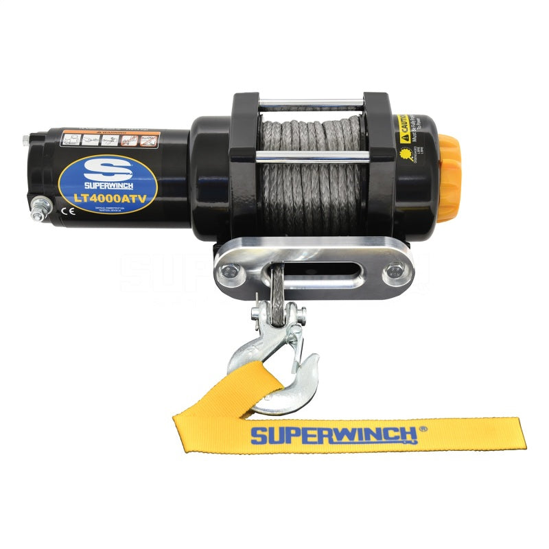 Superwinch 4000 LBS 12V DC 3/16in x 50ft Synthetic Rope LT4000 Winch Superwinch 4000 LBS 12V DC 3/16in x 50ft Synthetic Rope LT4000 Winch