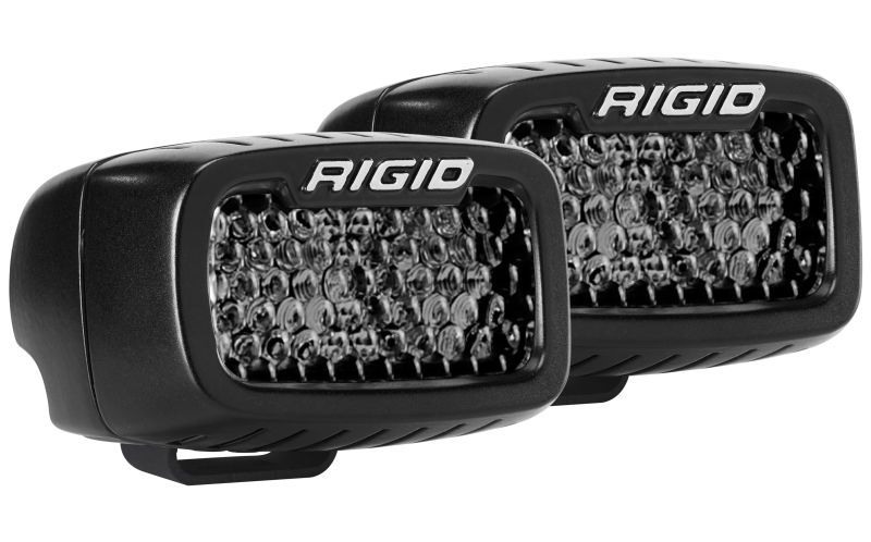 Rigid Industries SR-M Series PRO Midnight Edition - Spot - Diffused - Pair Rigid Industries SR-M Series PRO Midnight Edition - Spot - Diffused - Pair