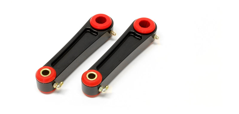 BMR 05-10 S197 Mustang Rear Billet Aluminum Sway Bar End Links - Black Anodized BMR 05-10 S197 Mustang Rear Billet Aluminum Sway Bar End Links - Black Anodized