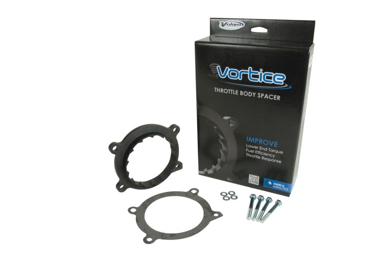 Volant 10-13 Chevrolet Camaro SS 6.2 V8 Vortice Throttle Body Spacer Volant 10-13 Chevrolet Camaro SS 6.2 V8 Vortice Throttle Body Spacer