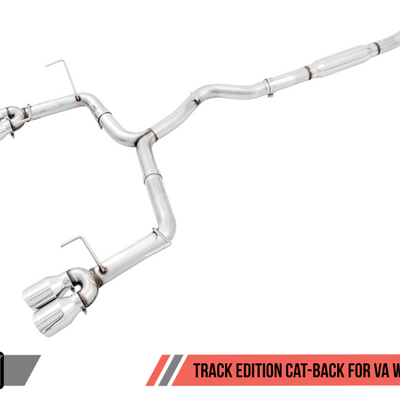 AWE Tuning Subaru WRX/STI VA/GV Sedan Track Edition Exhaust - Chrome Silver Tips (102mm)