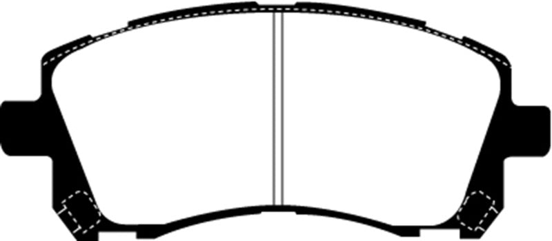 EBC 98-02 Subaru Forester 2.5 Greenstuff Front Brake Pads EBC 98-02 Subaru Forester 2.5 Greenstuff Front Brake Pads