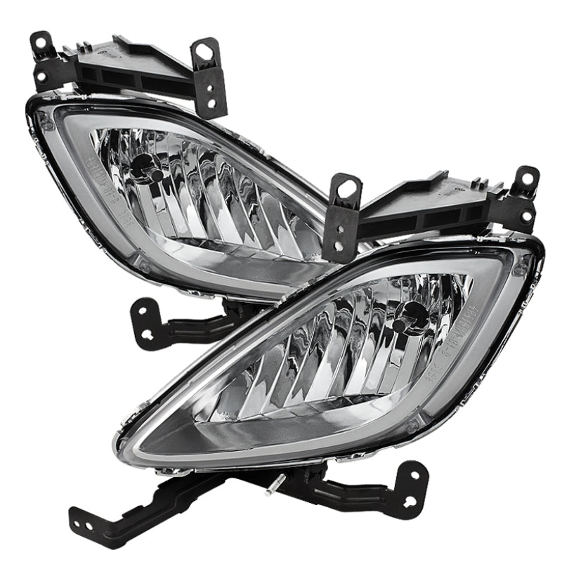 Spyder Hyundai Elantra 2011-2013 OE Style Fog Lights W/Switch Clear FL-HYE2011-C Spyder Hyundai Elantra 2011-2013 OE Style Fog Lights W/Switch Clear FL-HYE2011-C