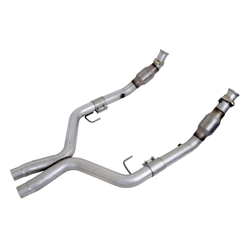 BBK 05-10 Mustang 4.6 GT High Flow X Pipe With Catalytic Converters - 2-3/4 BBK 05-10 Mustang 4.6 GT High Flow X Pipe With Catalytic Converters - 2-3/4