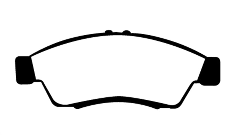 EBC 06-07 Suzuki Aerio 2.3 Greenstuff Front Brake Pads EBC 06-07 Suzuki Aerio 2.3 Greenstuff Front Brake Pads