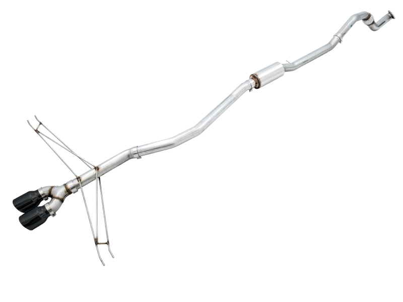 AWE Tuning 2016+ Honda Civic Si Track Edition Exhaust w/Front Pipe & Dual Diamond Black Tips AWE Tuning 2016+ Honda Civic Si Track Edition Exhaust w/Front Pipe & Dual Diamond Black Tips