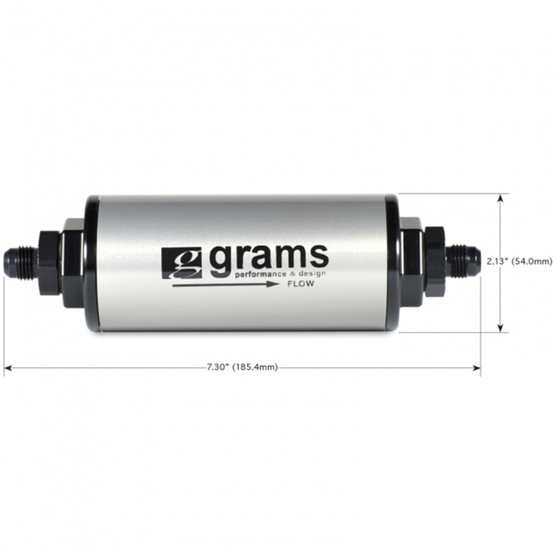 Grams Performance 100 Micron -10AN Fuel Filter Grams Performance 100 Micron -10AN Fuel Filter