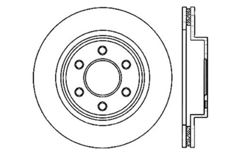StopTech Drilled Sport Brake Rotor StopTech Drilled Sport Brake Rotor
