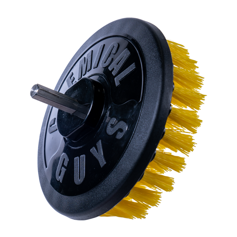 Chemical Guys Carpet Brush w/Drill Attachment - Medium Duty Chemical Guys Carpet Brush w/Drill Attachment - Medium Duty