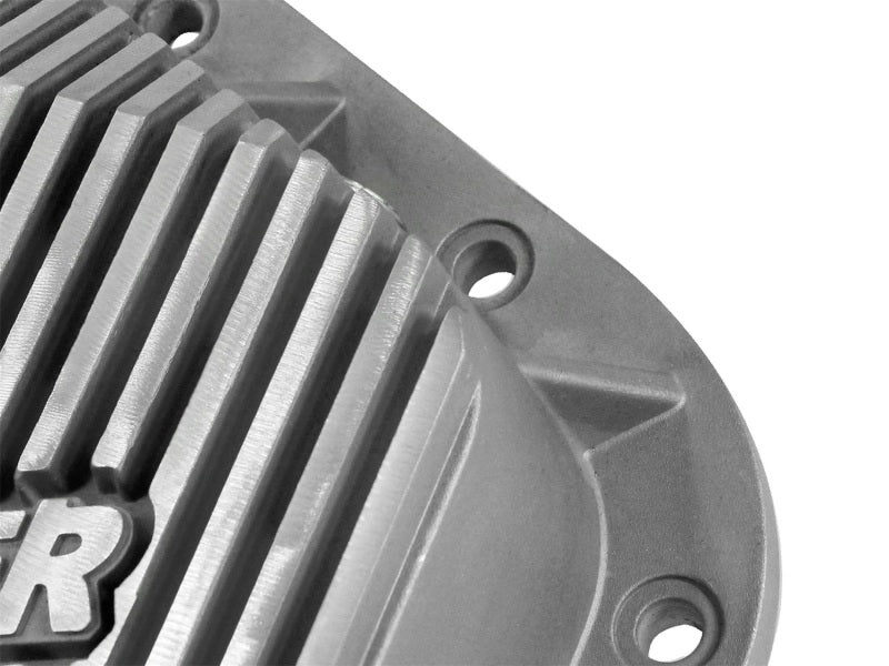 afe Front Differential Cover (Raw; Street Series); Ford Diesel Trucks 94.5-14 V8-7.3/6.0/6.4/6.7L afe Front Differential Cover (Raw; Street Series); Ford Diesel Trucks 94.5-14 V8-7.3/6.0/6.4/6.7L
