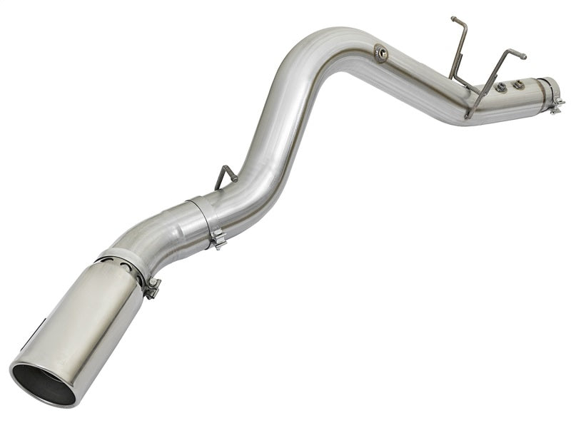 aFe ATLAS 5in DPF-Back Aluminized Steel Exhaust System w/Polished Tips 2017 GM Duramax 6.6L (td) L5P aFe ATLAS 5in DPF-Back Aluminized Steel Exhaust System w/Polished Tips 2017 GM Duramax 6.6L (td) L5P