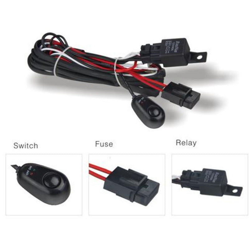 DV8 Offroad Wiring Harness w/ Relay & Switch DV8 Offroad Wiring Harness w/ Relay & Switch